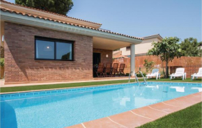 Awesome home in Tordera with Indoor swimming pool, Outdoor swimming pool and 4 Bedrooms